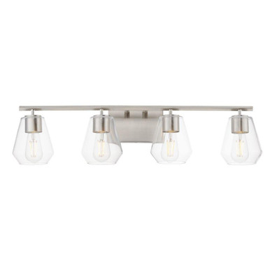 Geode 4 Light Bath Vanity 7.75 Inch Tall and 31.25 Inch Wide by Maxim - 21334
