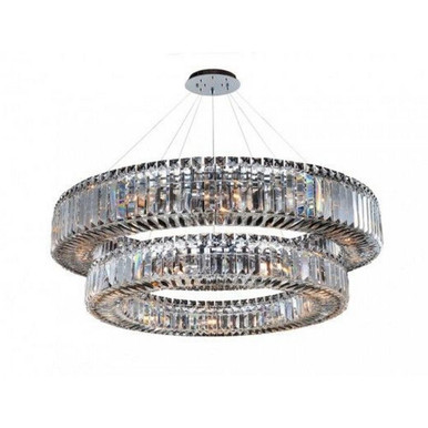 Rondelle 21 Light Oversized Pendant by Allegri - 11774-010-FR001