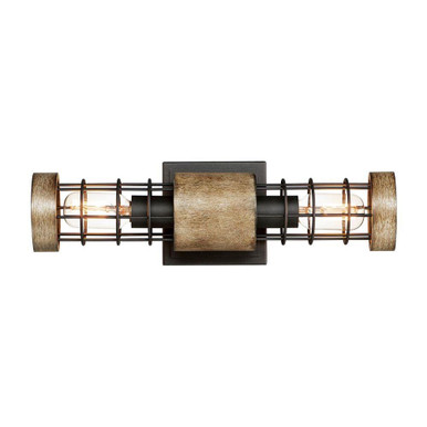 Homestead 2 Light Wall Sconce by Maxim - 12512DWBK
