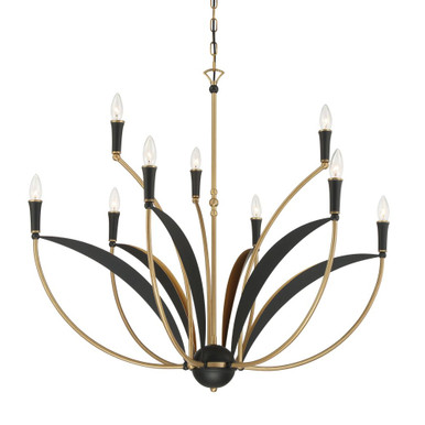 Miller 9 Light Chandelier 36.5 Inch Tall X 35.75 Inch Wide by Minka Lavery - 5699-782