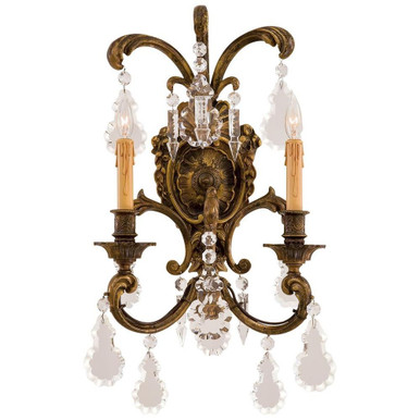 2 Light Wall Sconce 24 Inch Tall by Minka Metropolitan - N9200