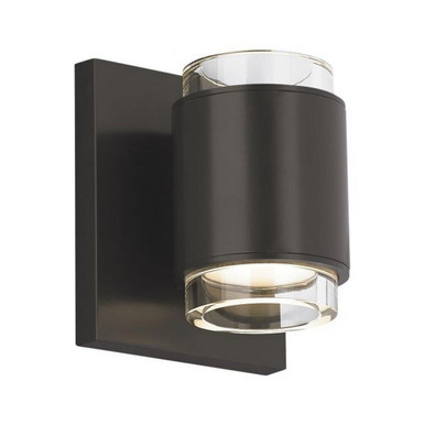 Voto 9W 1 LED Round Wall Sconce by Visual Comfort Modern - 700WSVOTRCB-LED930