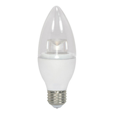 3.75 Inch 4.5W B11 LED Medium Base Replacement Lamp by Satco - S8953