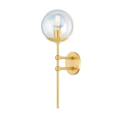 Ophelia 1 Light Wall Sconce by Mitzi - H726101-AGB