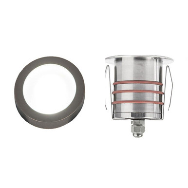 4W 1LED Round LowProfile Top Inground Indicator Light 3.13 Inch Tall by WAC - 2011