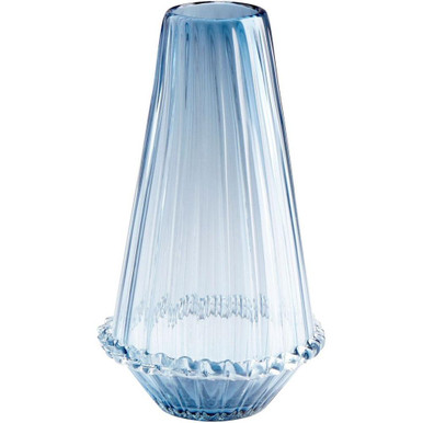 Blue Persuasio 7.75 Inch Medium Vase by Cyan - 09171