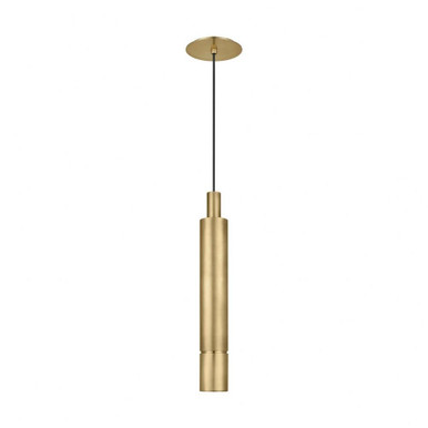 Sottile 10.8W 1 LED Mini Pendant by Visual Comfort Modern - 700TDSOT21B-LED927