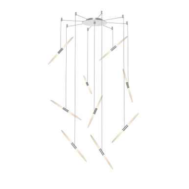 Ballet 369W 9 LED Swag Chandelier 3.25 X 21.25 Inch by Sonneman - 2893-J20