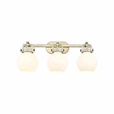Newton Sphere 3 Light Cone Vanity Light by Innovations - 410-3W-G410