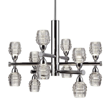 Honeycomb 13 Light Large Chandelier by Kuzco - CH52127-CH