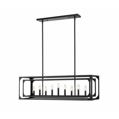 Easton 9 Light Island 13 Inches Tall and 13 Inches Wide by Z-Lite - 3038-9L