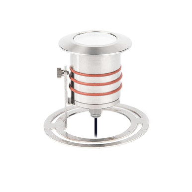 12V 4W 1 LED Round Inground Submersible Light by WAC  - 2031-30SS