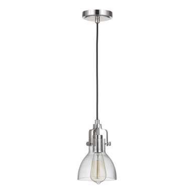 State House 1 Light Small Pendant 8.88 Inch Tall by Craftmade - P831PLN1-C