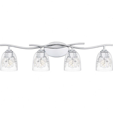 Ansley 4 Light Vanity Light by Quoizel - ALE8633C
