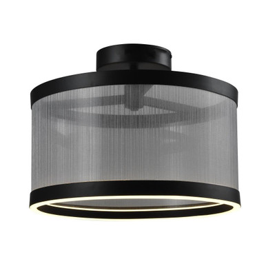 Cora 24W LED Semi Flush Mount 11.02 Inch Tall X 14.96 Inch Wide by Artcraft - AC11893