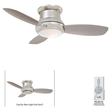 Concept Ii Ceiling Fan with Light Kit 44 inches wide by Minka Aire - F518L