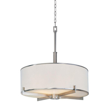 Nexus Foyer Pendant 4 Light White 22 Inches by 24.5 inches by Maxim - 12053WTSN