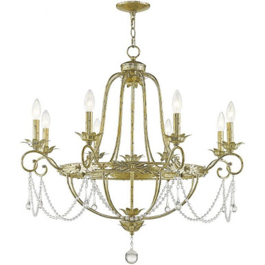 Sophia 5 Light Medium Chandelier by Livex - 51955-28
