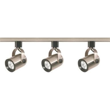 Three Light 120V Round Back Track Kit 1.75 In Wide by 4 In High by Nuvo - TK354