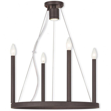 Alpine 3 Light Mini Chandelier by Livex - 40243
