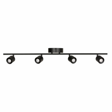 Core 26W 1 LED Light Fixed Rail Ceiling Light by AFX - crrf4450l30bk