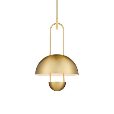 Creighton 1 Light 17.75 Inch Wide Semi Flush Mount by Currey Company - 9000-1170