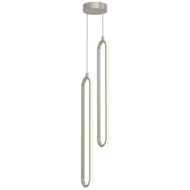 Sienna 24W 2 LED Mini Pendant by AFX - SIEP242