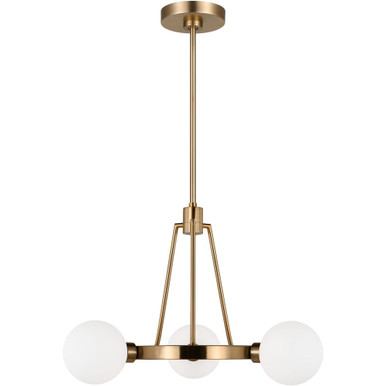 Clybourn 3 Light Medium Chandelier by Visual Comfort Studio - 3161603