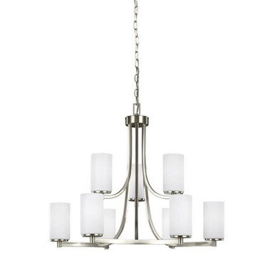 Hettinger 9 Light Large 2 Tier Chandelier by Generation Lighting - 3139109