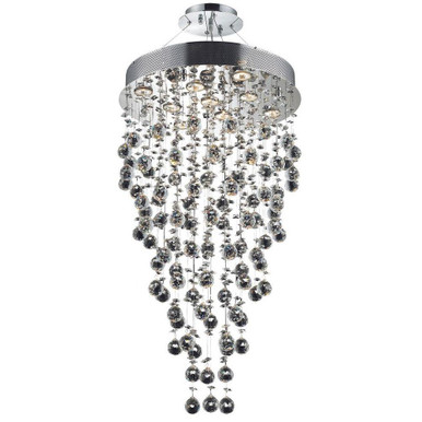Galaxy 9 Light Small Chandelier by Elegant - V2006D20