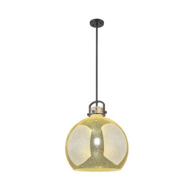 Newton Sphere 1 Light Stem Pendant 20.5 Inch X18 Inch Wide by Innovations - 410-1SL-G410-18_P