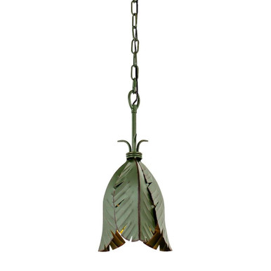 Banana Leaf 1 Light Small Pendant by Varaluz - 901M01