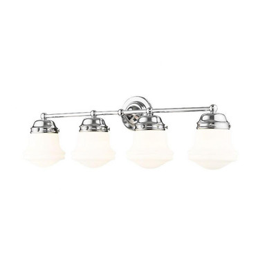 Vaughn 4 Light Vanity Light 9.5 Inch Tall by Z Lite - 735-4V-4