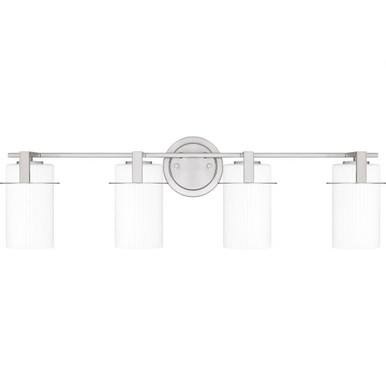 Seymour 4 Light Vanity Light by Quoizel - SEY8631BN