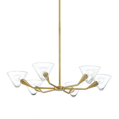 Isabella 6 Light Large Chandelier by Mitzi - H327806