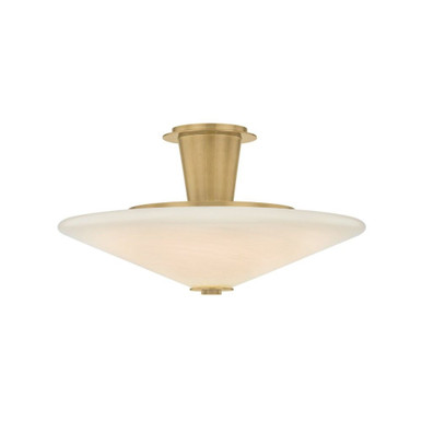 Cologne 60W 1 LED Flush Mount 10.25 Inch Tall X 19.25 Inch Wide by Corbett - 521-19-VB