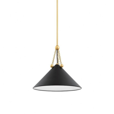 Kalea 1 Light Large Pendant 16.25 Inch Wide by Mitzi - H784701S