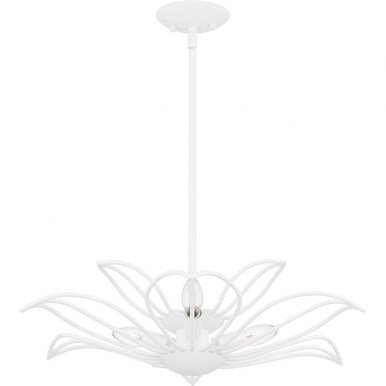 Tallulah 3 Light Pendant 5.75 Inch Tall and 22 Inch Wide by Quoizel - TLH2822SW