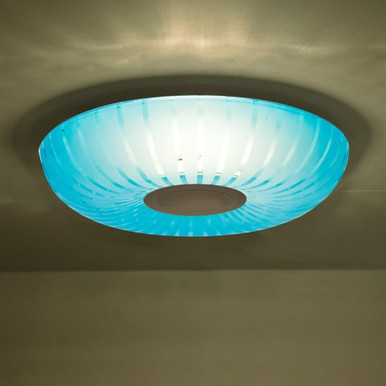 Spira 10 10W 1 LED 9.75 Inch Wide Flush Mount by Besa - SPIRA10