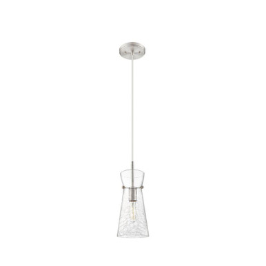 Nicole 1 Light Cord Hung Pendant 14.5 Inch and 6 Inch Wide by Innovations - 385-1P-G385-6