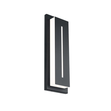 Midnight 17W 1 LED Outdoor Wall Lantern by Modern Forms - WS-W66216