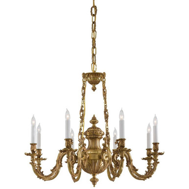 8 Light Large Traditional Chandelier by Minka Metropolitan - N700408