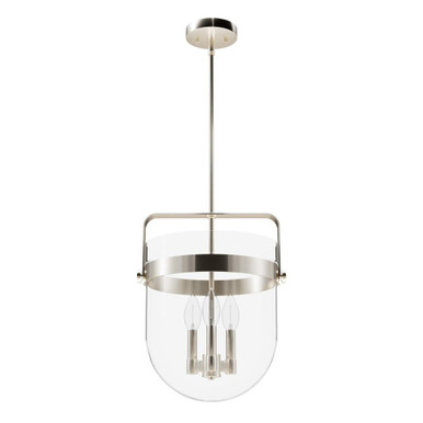 Karloff 3 Light Medium Pendant 17 Inch Tall by Hunter Fans - 19829