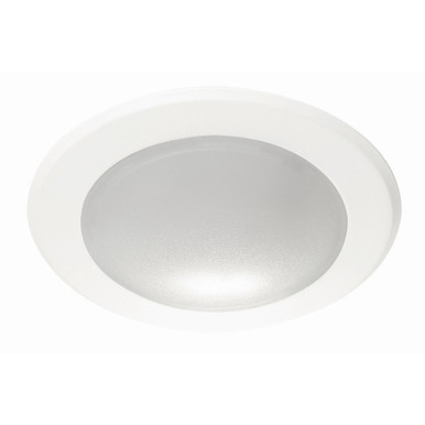 Slim 15W 1 LED Flush Mount 1.13 Inch Tall and 7.5 Inch Wide by AFX - SLMF06LAJD1WH