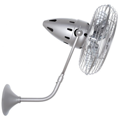 Bruna Parede Ceiling Fan 13 Inches Wide Damp Rated by Matthews Fans - BP-19-D
