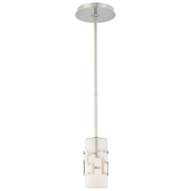 Alecias Necklace 1 Light Mini Pendant by George Kovacs - P196-084