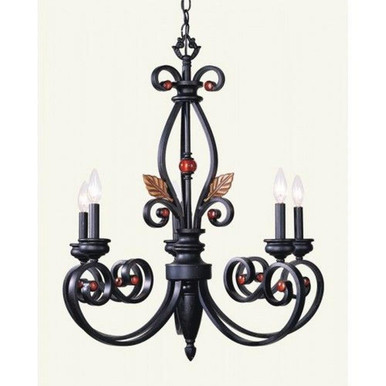Livingston 3 Light Small Pendant by Livex - 4397-91