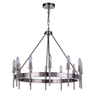 Larrson 12 Light Large Chandelier by Craftmade - 54312
