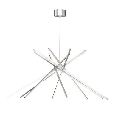 Alumilux Aster 480W 8 LED Light Oversized Pendant by ET2 - E41446-SA