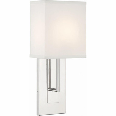 Brent 1 Light Candle Style Wall Sconce by Crystorama - BRE-A3631